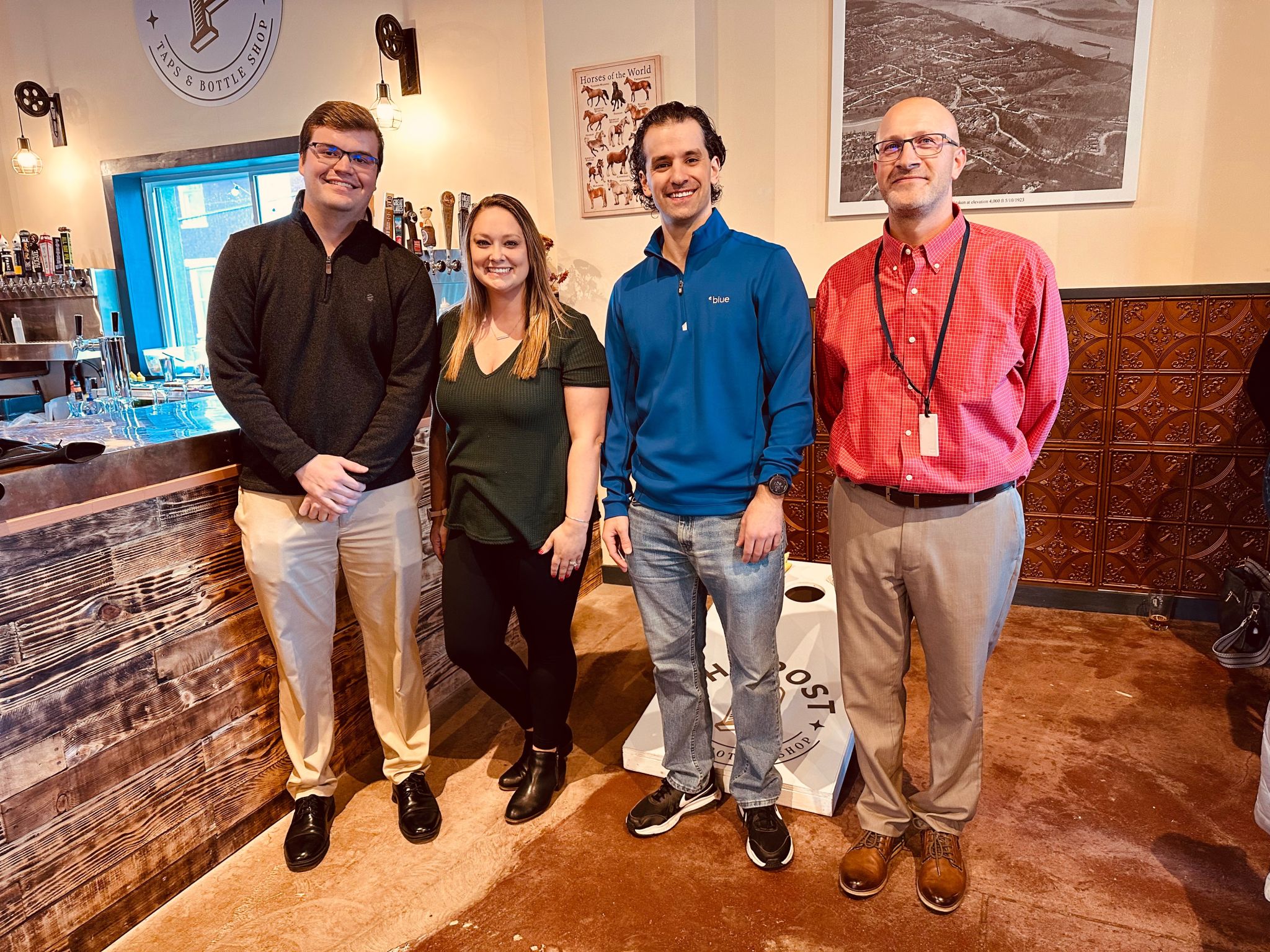 Office Celebration Cornhole Winners | Accounting and Consulting Jobs in Cincinnati | Accounting and Finance Careers in Cincinnati