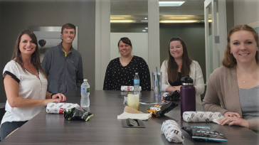 Bloomington Office Enjoys Lunch as Team | Accounting and Finance jobs in Bloomington, Indiana | Accounting Careers in Bloomington, Indiana