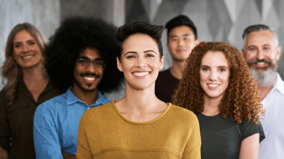 diverse group of smiling people | 10 Best Practices for Thriving in Your New Role