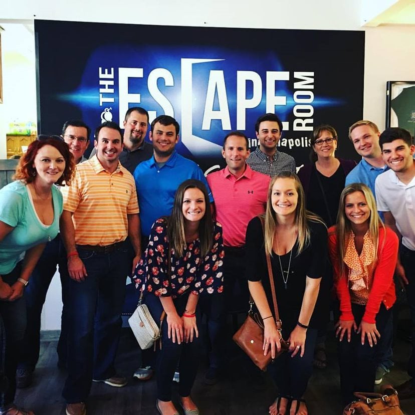 Carmel Audit Team posing after completing an Escape Room