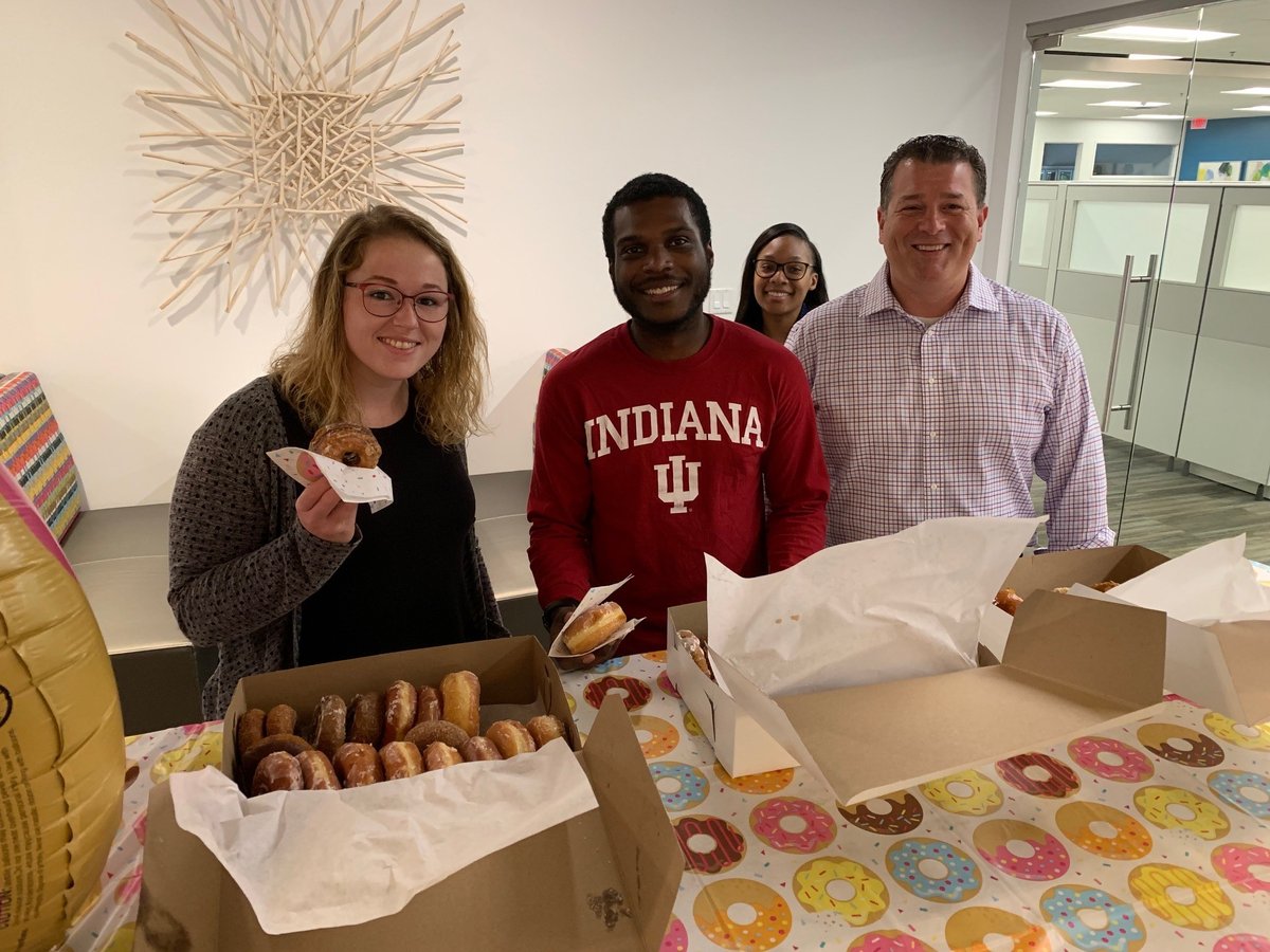 Donut Day at the Indy Office