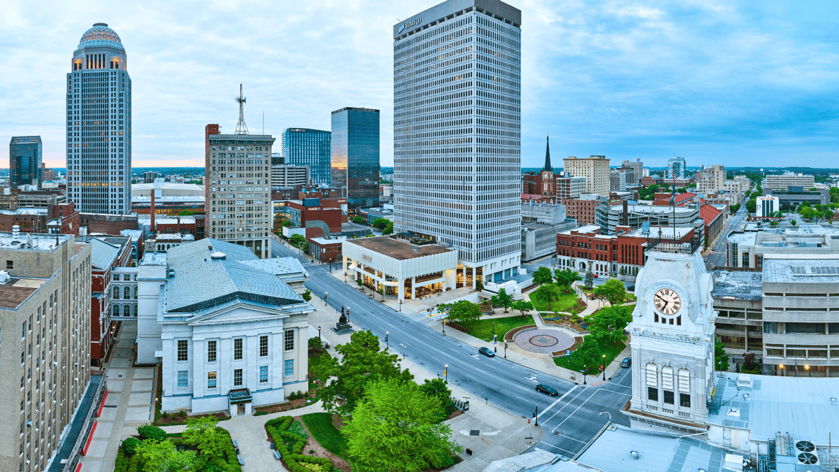 Louisville City Hall Clock Tower in Downtown Louisville | Louisville Careers | Accounting Jobs in Louisville